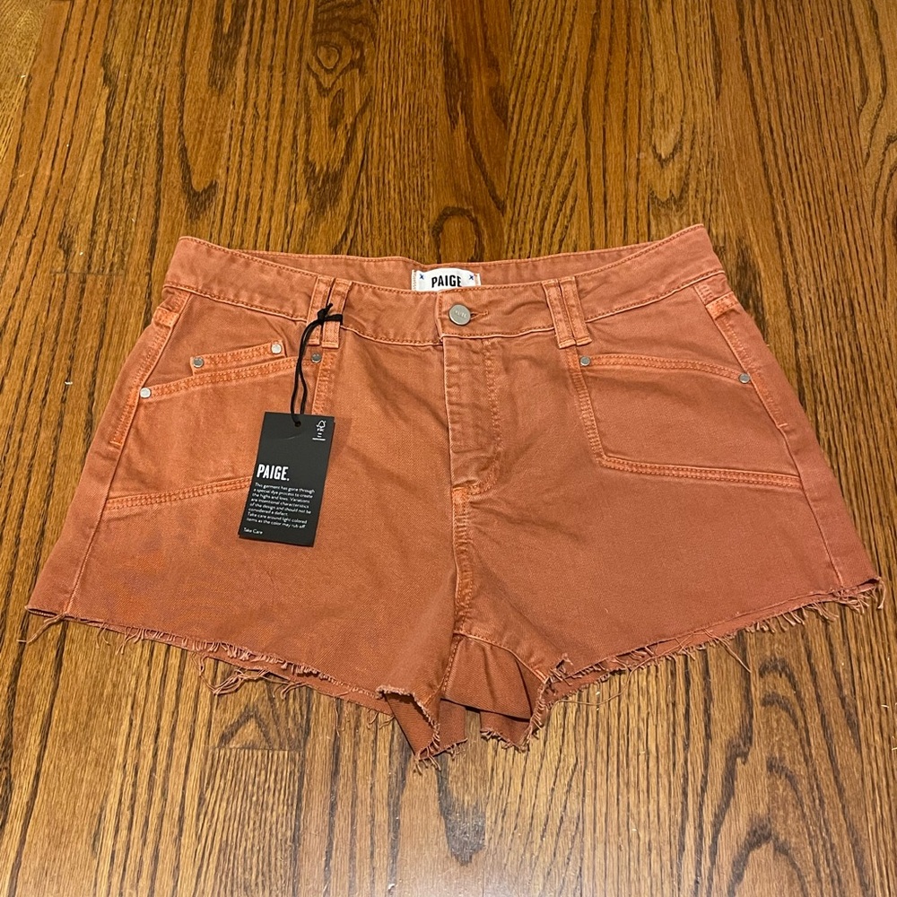 Paige denim shorts NWT